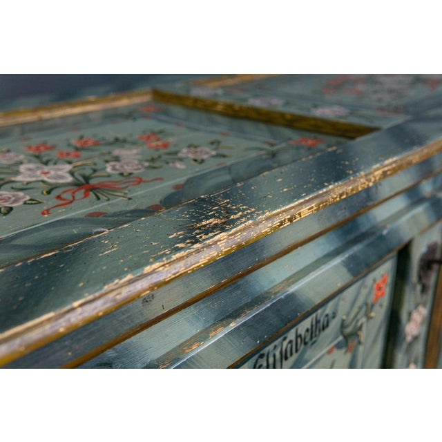 Large Antique Softwood Chest For Sale - Image 16 of 18