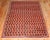 Zabihi Collection Red Vintage Turkish Kars Rug - 6'6" x 9' For Sale - Image 4 of 12