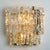 Kalmar Vintage Textured Ice Glass Wall Light by J. T. Kalmar for Kalmar, 1970s For Sale - Image 4 of 12