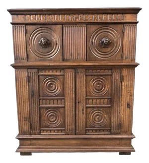 Vintage 1940’s French Art Deco Cabinet by Charles Dudouyt(Attr).