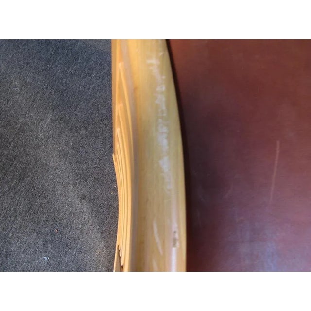 Vintage Leather Loveseat For Sale In New York - Image 6 of 11