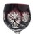 Late 20th Century Ajka Marsala Ruby Overlay Hand-Cut Crystal Hock Wine Goblets, Hungary 8.625" 6pc For Sale - Image 12 of 13
