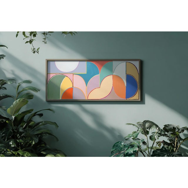 Details: Title: Playground Landscape Medium: Acrylic on canvas Size: 60x140 cm ( 23.6 x 55.1 inches). Each canvas includes...