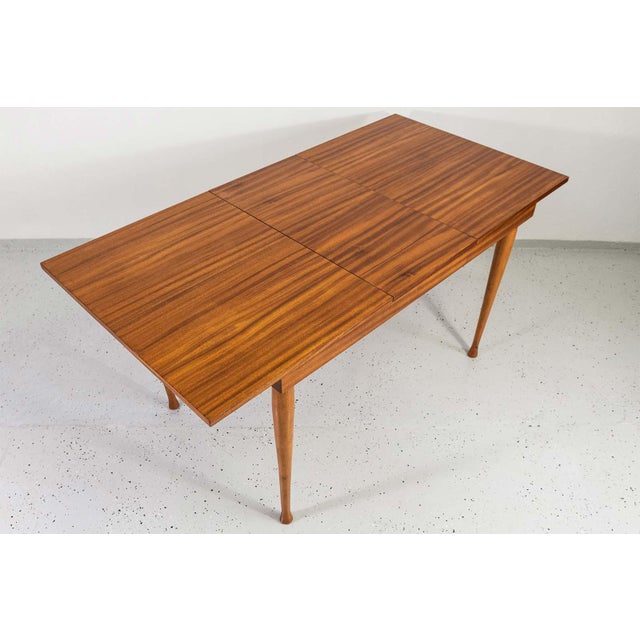 Mid-Century Modern Vintage Extendable Dining Table by M. Grabiński, Poland, 1960s For Sale - Image 3 of 15