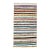 Decorative Vintage Mini Rag Rug - 1`9″ X 2`11″ For Sale