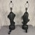 Contemporary Contemporary Black Cactus Lamps - A Pair For Sale - Image 3 of 10