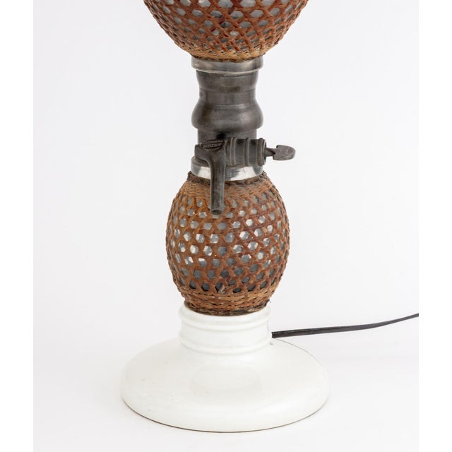French Briet Brevete Seltzer Bottle Table Lamps, 2 For Sale In New York - Image 6 of 11