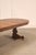 Karges Walnut Round Extendable Dining Table With Three Leaves For Sale In Philadelphia - Image 6 of 18
