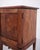 Bedside Table in Dark Wood with Brass Mounts and Tapered Legs, 1940s For Sale - Image 6 of 12