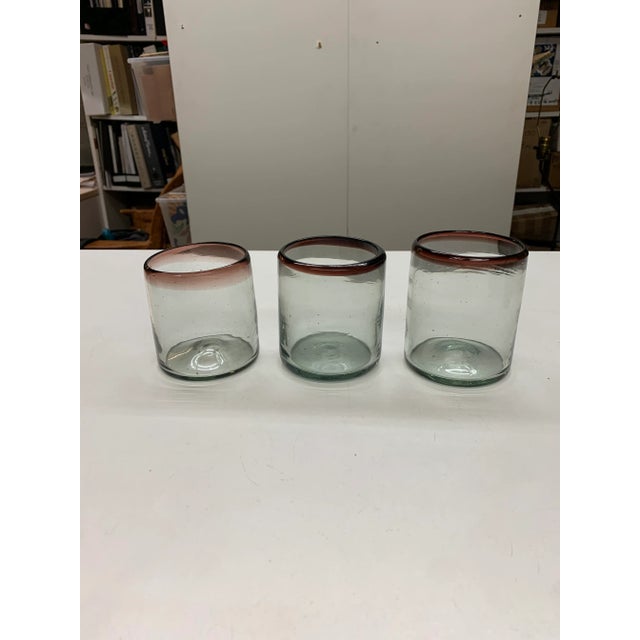 Vintage Mexican Glassware Set of 8 Chairish