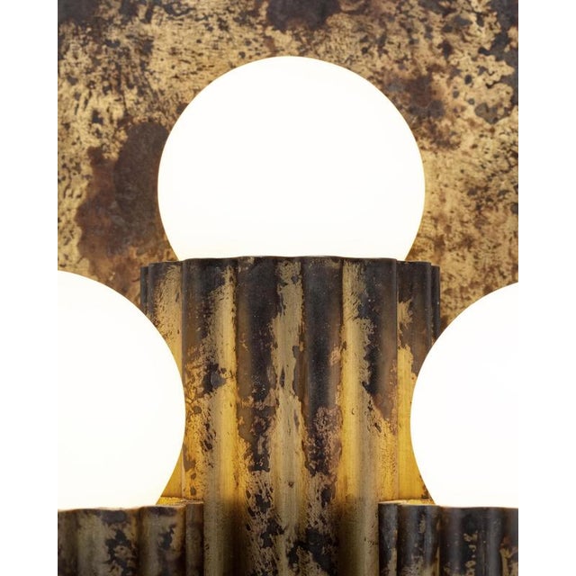 Vesta Triple Wall Sconce by Schwung For Sale - Image 16 of 18