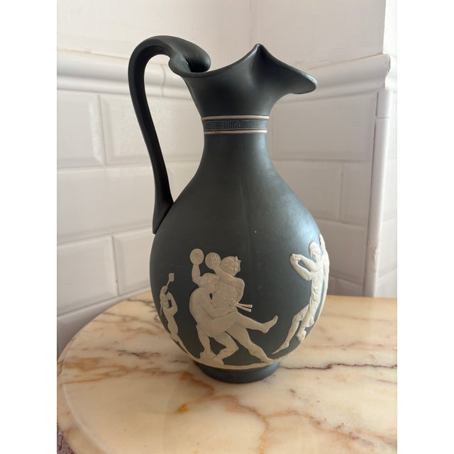 Pitcher by Jean Baptiste Stahl from Villeroy & Boch, 1890s For Sale - Image 4 of 14