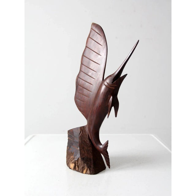 Vintage Ironwood Sailfish For Sale - Image 4 of 8