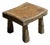 Small Stool in Teak For Sale