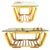This beautifully restored mid-century floating glass top rattan coffee table and side table set. Each table features a...