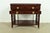 Baker Furniture Historic Charleston Chippendale Carved Mahogany Rolling Buffet Server or Bar Cart For Sale In South Bend - Image 6 of 12