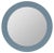 Josia Windy Skys Round Wall Mirror Material: PU Item Bevel: No Hanger Type: D-Ring Hangs Both Ways: No Glass Dimensions:...
