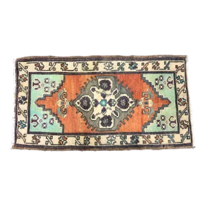 Vintage Handmade Turkish Rug