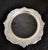 A refined vintage sterling silver trinket or bon bon dish, beautifully formed with a cut-glass interior and an ornate...