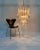 Mid-Century Modern Large Murano Glass and Brass Chandelier, 1970s For Sale - Image 3 of 18