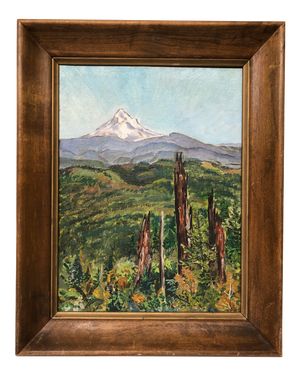 Vintage Landscape Oil Painting