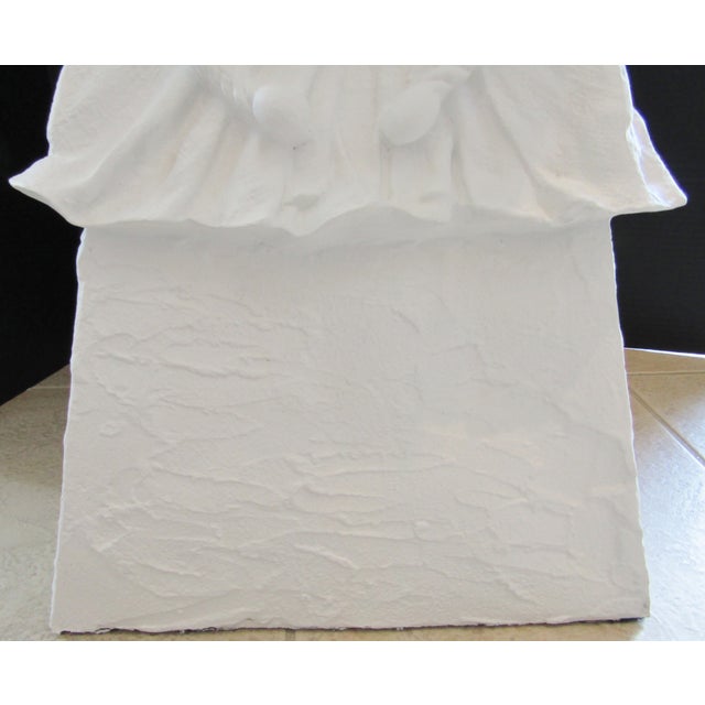 John Dickenson Style Faux Drapery Dining / Side Table Circa 1970s For Sale - Image 10 of 11