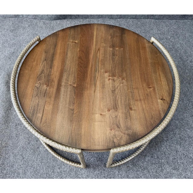 Charleston Forge Spa Round Cocktail Table For Sale In Raleigh - Image 6 of 8