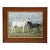 1936 “Salome and Foal” English Equestrian Horse Painting Oil on Canvas Board by Imogen Muntz For Sale