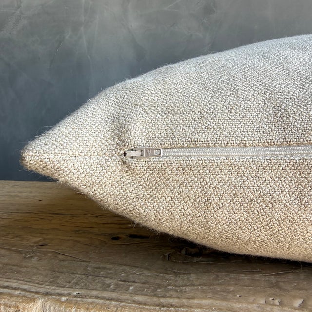 Rustic European Sienna Pillow Cover For Sale - Image 3 of 5