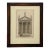 Grand Tour Original Neoclassical Engraving, Italy Circa 1780 For Sale