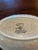 Vintage oval ironstone serving bowl by Johnson Brothers in the Snowhite Regency pattern. Made in England, with a scalloped...