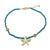 Ocean Spirit Starfish & Turquoise Choker Necklace For Sale - Image 4 of 9
