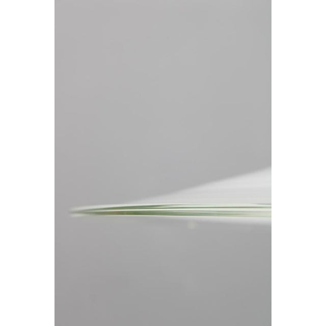 Mid-Century Modern Italian Glass and Brass Pendant Light, 1960s For Sale - Image 9 of 12