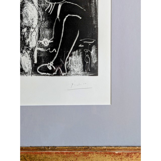 Pablo Picasso, Visiteurs Dans l'Atelier/Visitors in the Artist Studio, 1966, Etching For Sale - Image 9 of 18