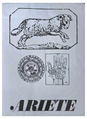 Sergio Barletta, Aries, Screen Print, 1973
