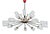 Large Mid-Century 18-Arms Chandelier in the manner of Arredoluce, Italy, 1950s For Sale
