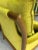 Vintage Yellow Armchair from Cinitique For Sale - Image 10 of 16