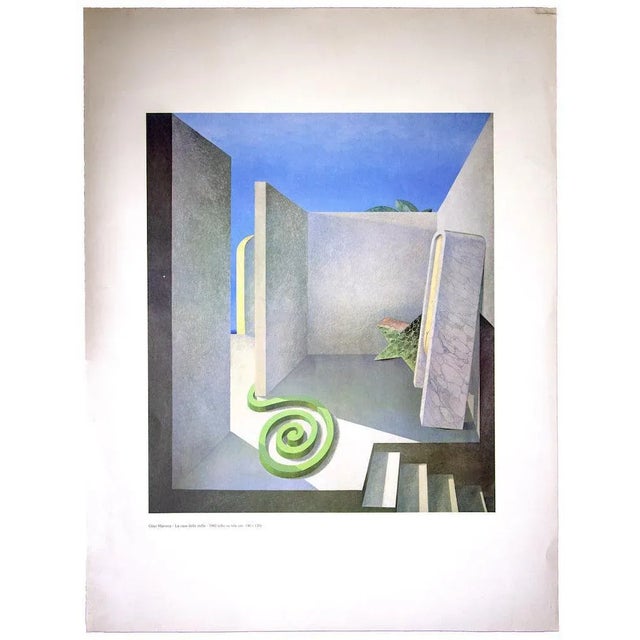 The Star's House Poster is an original poster print representing Gino Marotta's work. Sheet dimension 80 x 60 Good...