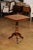 Italian 19th Century Center Table with Marquetry Décor and Turned Pedestal For Sale - Image 10 of 12