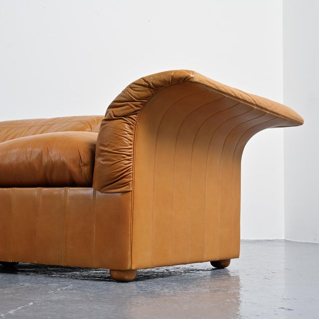 Leather Loto Sofas by Luigi Massoni for Poltrona Frau, Italy, 1976, Set of 2 For Sale - Image 6 of 18