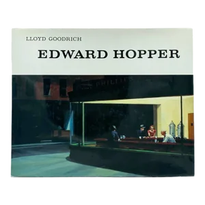 Edward Hopper by Lloyd Goodrich 1993 Hardcover Art Book