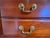 Chestnut 1990s Stickley Hudson Valley Collection Solid Cherry Triple Dresser With Bracket Feet and Solid Brass Bail Pulls. For Sale - Image 8 of 12