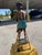 Bronze Statue of a Girl on a Stool Drinking Champaign, 1960s For Sale In West Palm - Image 6 of 9