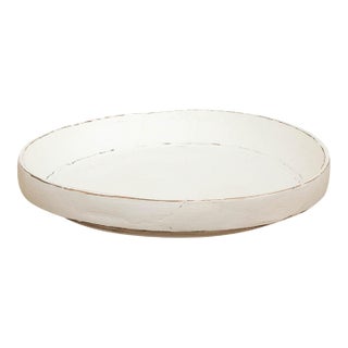 Tibetan Turned Wood Dough Tray For Sale