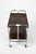 French Chrome Folding Bar Cart For Sale - Image 10 of 11