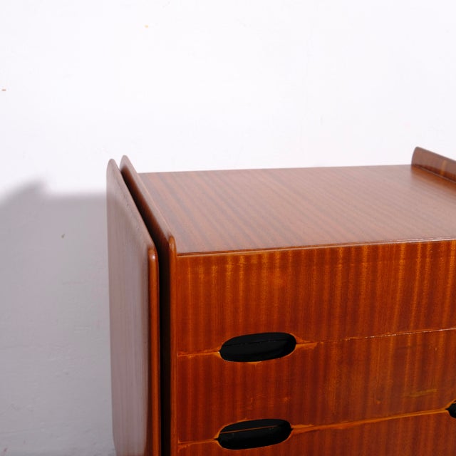 1950s Scandinavian Wooden Chest of Drawers, 1950s For Sale - Image 5 of 18