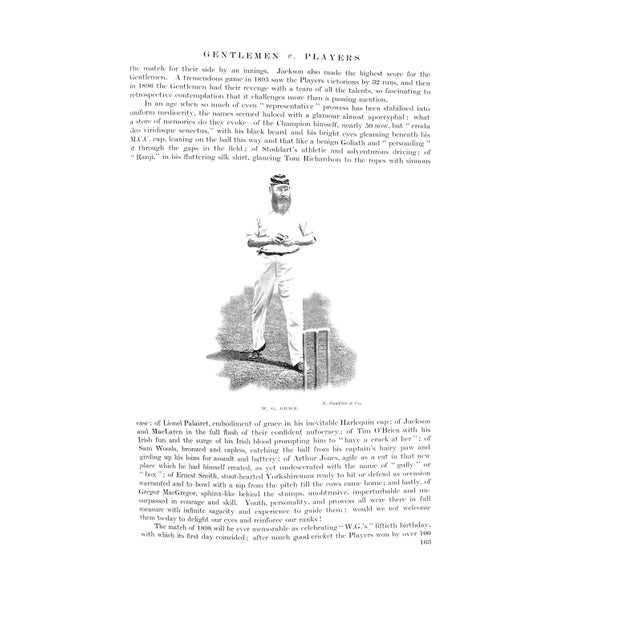 "British Sports and Sportsmen: Cricket and Football" 1917 For Sale - Image 11 of 13