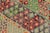Textile Eclectic Balochi Blue/Gray Wool Rug - 3'2''x5'1'' For Sale - Image 7 of 11