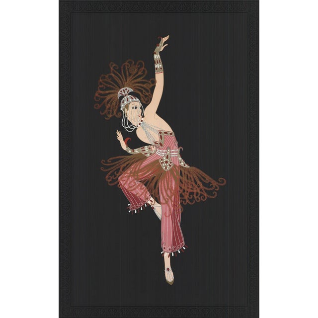 Artist: Erte Title: Firebird Year: 1995 Signed: No Medium: Offset Lithograph Paper Size: 36 x 24 inches ( 91.44 x 60.96 cm...