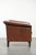 Art Deco Club Chair in Sheepskin Leather For Sale - Image 3 of 13